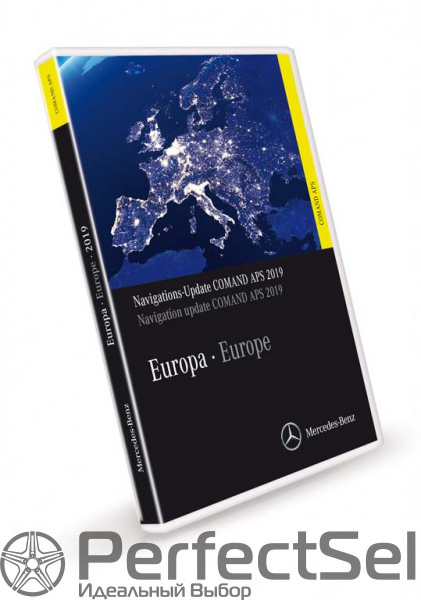 Navigations-Update, COMAND APS, Europa, Version 2018/2019
