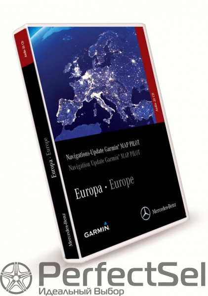 Обновление навигационных карт, Навигационный модуль Garmin® MAP PILOT, Европа, Версия 2019/2020