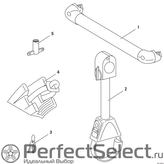 Держатель для велосипедов ebike