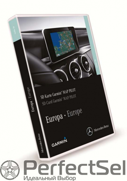 Навигационный модуль Garmin® MAP PILOT, Навигационный модуль, SD-карта (ECE), для дооборудования кодом 357 (EG9), при нал. подг. для дооб. код 355 (EV5)