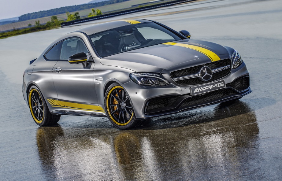 Наклейка декоративная на капот AMG Edition 1