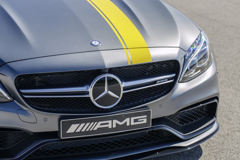 Наклейка декоративная на капот AMG Edition 1