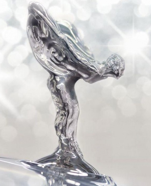 Фигура Spirit of Ecstasy, серебро