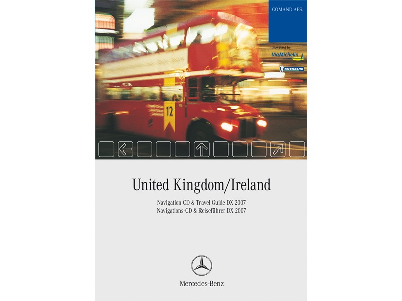 Навигационный компакт-диск, Великобритания/ Ирландия, Версия C 2007
